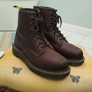 Dr. Martens Womens Steel Toe Boots